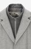Slim Fit Coat With Recycled Wool 48