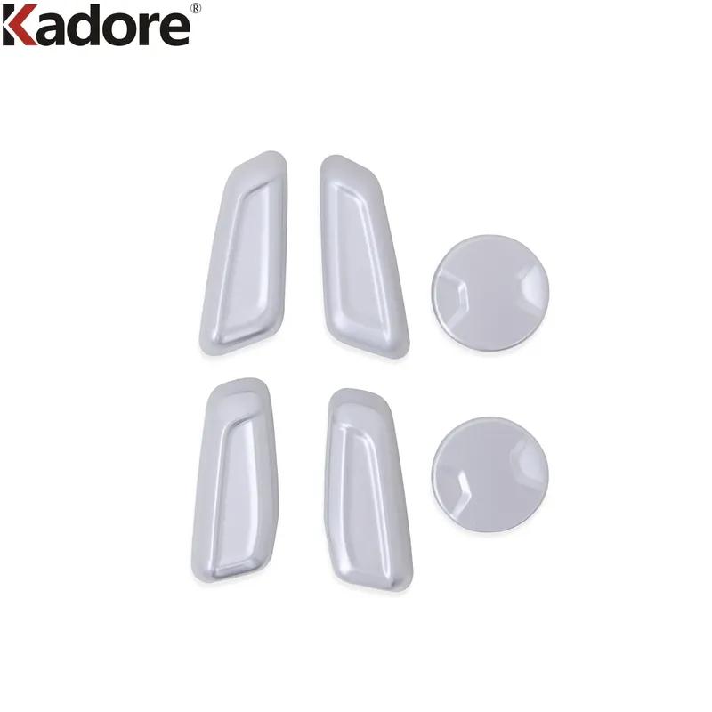 For Hyundai Sonata -  2024 Carbon Fiber Car Seat Adjustment Switch Control Button Cover Trim Interior Accessories