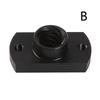 1pc T8 H Flange Copper Nut 2mm Pitch 8mm Lead Fits T8 Trapezoidal Screw for Student Science Innovation Robotics Projects