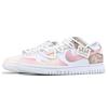 Nike Dunk Peach Blossom Slip Resistant Abrasion Resistant Low Top Skateboard Shoes Unisex Romantic Pink HF0730-160(Team237-)