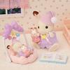 Sylvanian Families Doll/Furniture Set [Sleep Together Set] DF-27 ST Mark Certified For Ages 3 and Up Toy Dollhouse Sylvanian Families EPOCH
