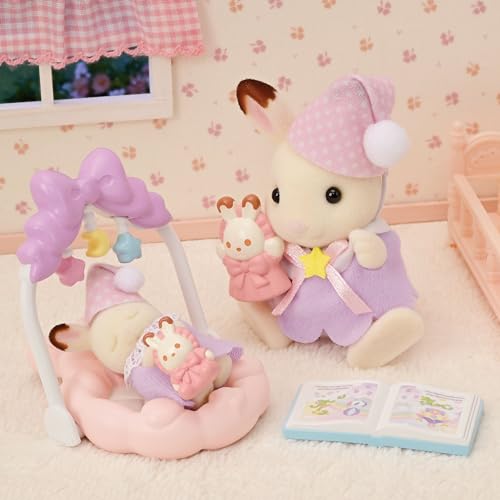 Sylvanian Families Doll/Furniture Set [Sleep Together Set] DF-27 ST Mark Certified For Ages 3 and Up Toy Dollhouse Sylvanian Families EPOCH