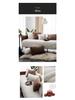 American Light Luxury Non-Slip Teddy Fleece Sofa Cushion | Thick Plush Universal Cover for Leather Sofas