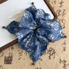 French Style Stain Scrunchies Ponytail Holder Rubber Bands Pearl Square Hair Rope Ties Elastic Hair Bands Women Hair Accessories