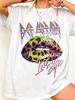 Retrostyle Dianne Leeper Band Rock Music Gift Cotton Casual Tshirt Shortsleeved Streetwear Suitable for Summer Wear