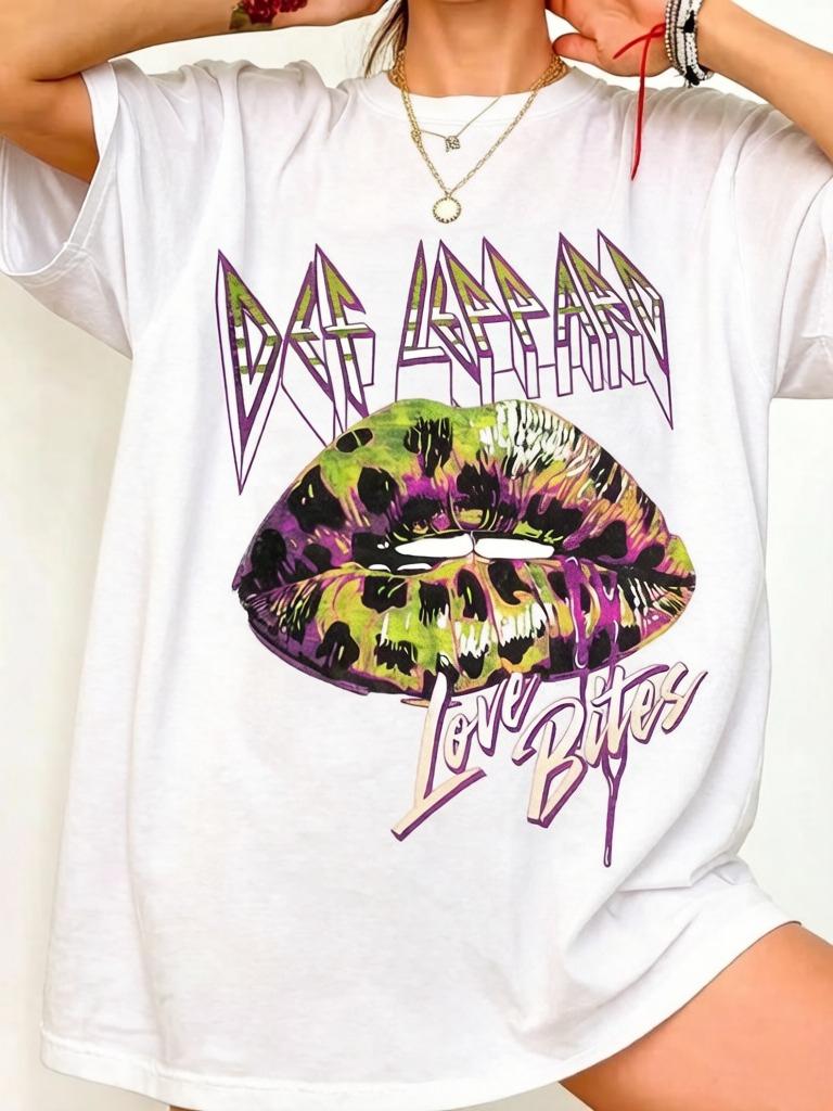 

Retrostyle Dianne Leeper Band Rock Music Gift Cotton Casual Tshirt Shortsleeved Streetwear Suitable for Summer Wear 2XL