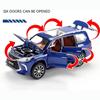 1:32 Scale Lexus LX570 Off-Road Alloy Diecast Model Car, Pull Back Metal Vehicle Toy with Sound and Light Συλλογή δώρων 6 Ανοιχτές Πόρτες για Παιδιά Ενήλικες