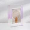 Wall Iridescent Free Standing Photo Display for Office & Home,Frame Acrylic Picture Frame for Family,Friends,Art,Kid,Baby,Pet