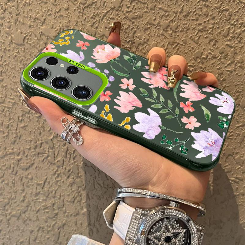 

Матовый чехол с принтом весенних цветов для Samsung Galaxy A36 A35 A34 A32 A30 A26 A25 A24 A23 A22 5G 4G A20 A16 A15 A14 A13 A12 Galaxy Note 20