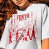 Tokyo Japan Graphic Tee: Unisex Cotton Blend Shirt