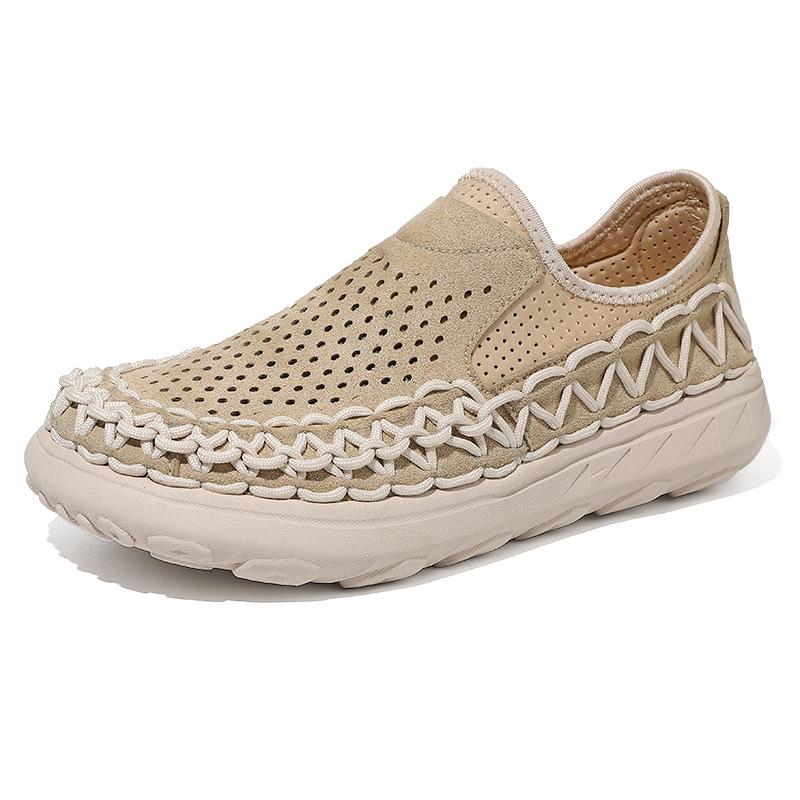 Men's Plus Size Breathable Mesh Sandals & Casual Old Beijing Running Dad Shoes