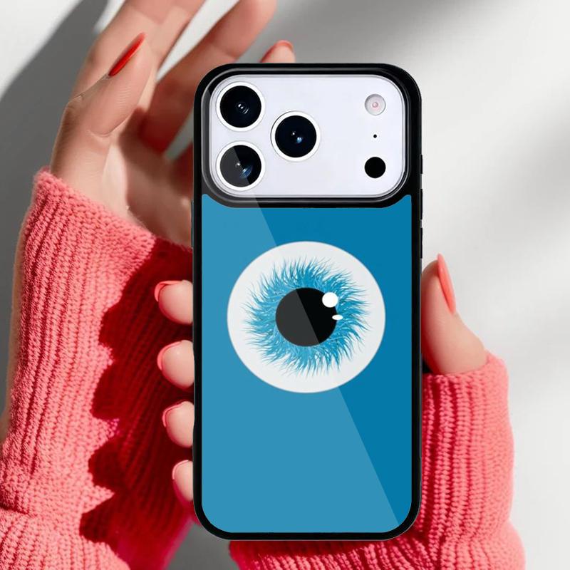 CRAZY EYEBALL PATTERN Phone Case for iPhone 17 16 15 14 13 Pro Max Back Cover for 12 11 Pro Coque