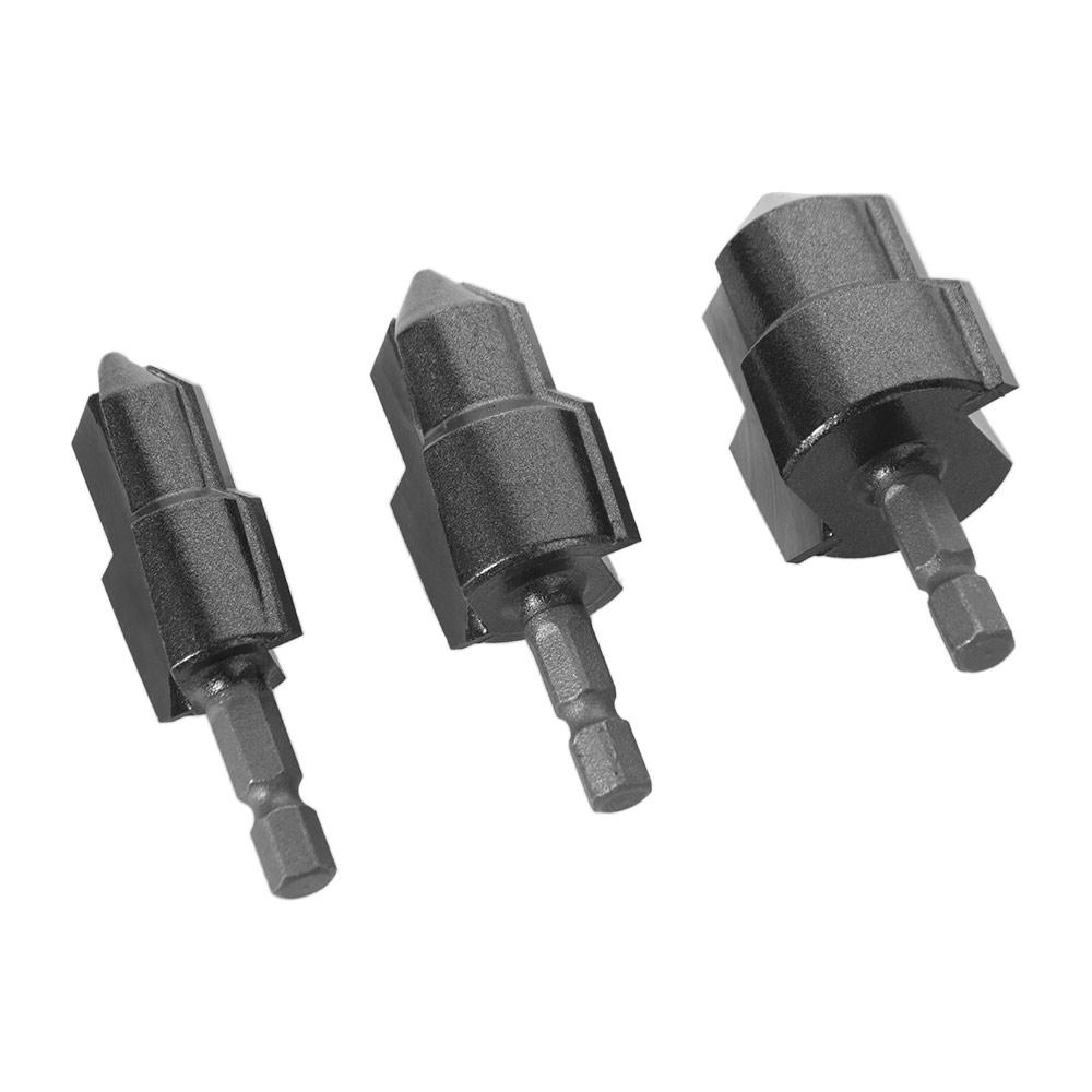 Hexagon Shank PPR Lifting Stepped Drill Bit Plumbing Pipe Reamer  Power Tool  Accessory