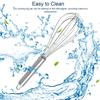 8" 10" 12" Egg Whisk Stainless Steel Egg Whisk Kitchen Wire Balloon Whisk Milk Egg Beater Egg Mixing Mixer Tools