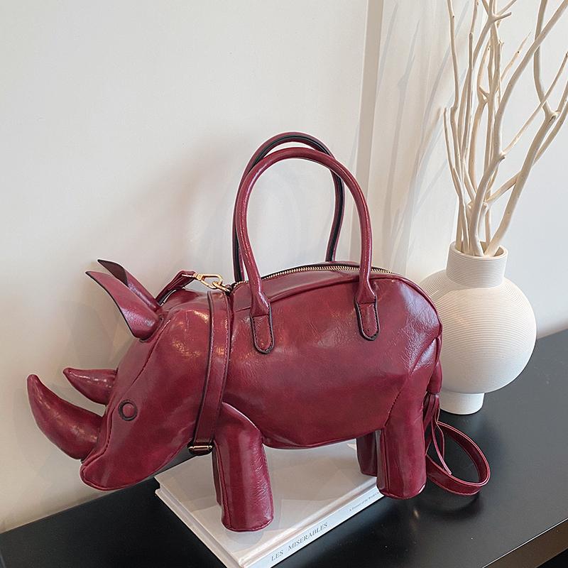 Cute Toy Doll Bag Big Elephant Cartoon Crossbody Phone Bag Lady Girls Padded Space Cotton Handbag And Purse Female Shoulder Bag