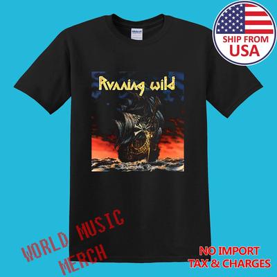RUNNING WILD Under Jolly Roger Men's Black Size S-5XL