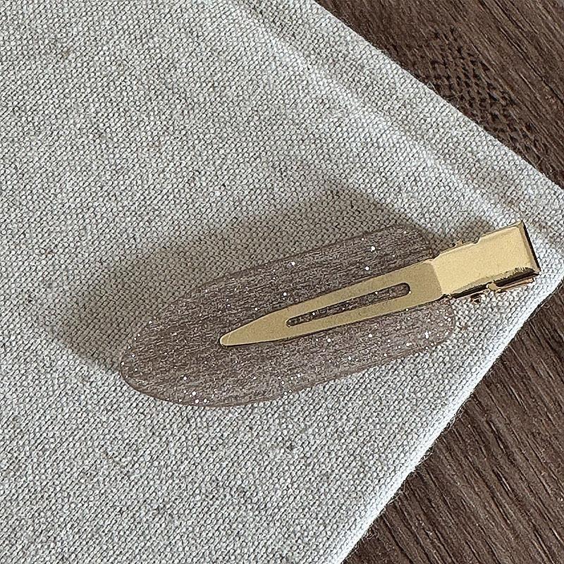 2/3/4/6 pezzi fermagli per capelli in acetato per trucco coreano moda oro bianco glitter per capelli copricapo ragazze donne accessori per capelli