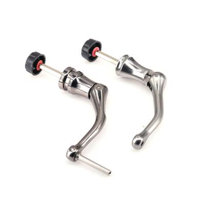10x Universal Fishing Reel Screw Caps Rocker Covers Fishing Tools for Spinning Reel Crank Power Foldable Handle Durable
