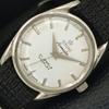 SCHWEIZER VINTAGE TITONI AIRMASTER TITOFLEX MANUELL AUFZIEHEND HERREN WEISSES UHRENGEhäuse a705123-1
