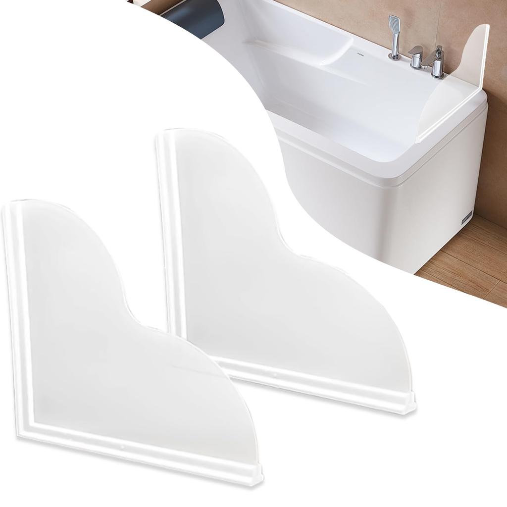 4 Pieces Kitchen Splash Prevention Screen Splash Prevention Sheet Panel Kitchen Sink Guard Kitchen Wash Basin Waterproof Transparent Splash Prevention