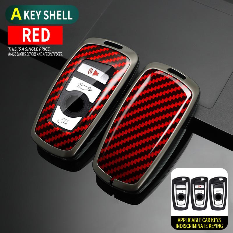 Alloy Car Remote Key Case Cover Protect Shell Bag For BMW 3 4 5 Series 320i 530i 550i F20 F21 F30 F31 F25 F01 F02 X1 X3 X4 X5 X6