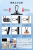 DODOGOD Super Strong Magnet Hooks with Carabiners (Set of 8) - Neodymium Magnets with Carabiners, 68kg Weight Capacity, 42mm Diameter, Strong, Rust-Pr