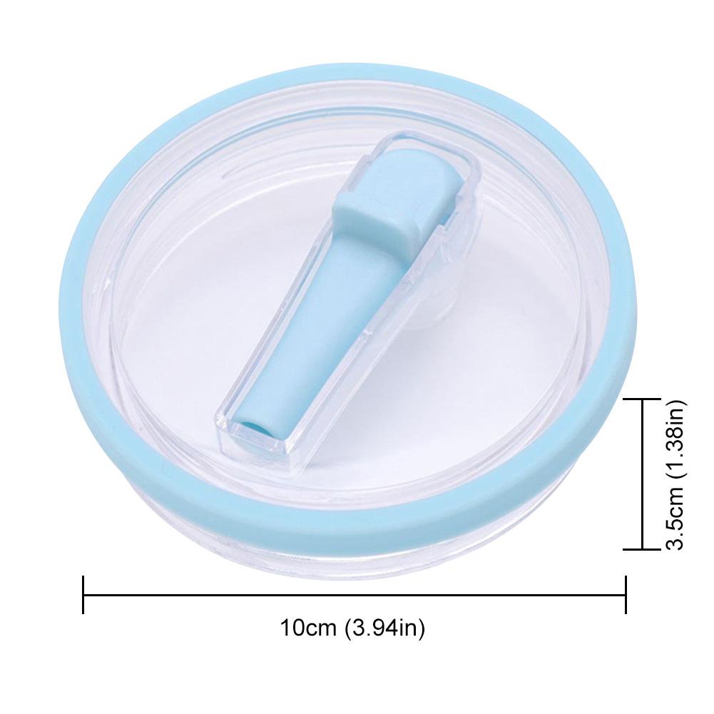40Oz Tumbler Flip Straw Lid Replacement Spill Proof Cover Resistant Tumbler Flip Straw Cover Cap Water Bottle Cup Accessories