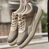 Men's Shoes New Men's Business Casual Shoes Non-slip Soft-soled Breathable Board Shoes Men's Splicing Retro Sports Shoes Men's