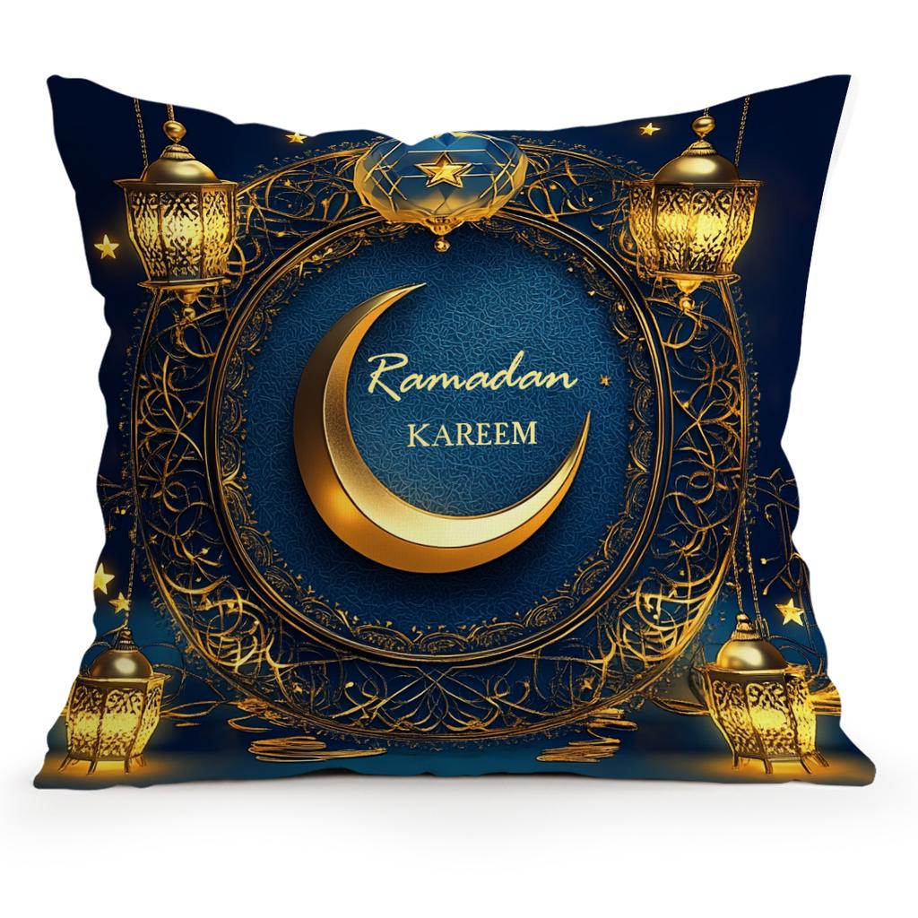Ramadan Festival Retro Geometric Cushions Pillowcase Polyester Cushion Cover Throw Pillow Pillowcover Home Car Sofa Decor