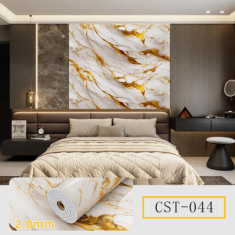 Roll-up Fliesenaufkleber Tapete Selbstklebend Wasserdichte Tapete Verdickter Marmor Verdickte Rolle Dekorative Wandaufkleber