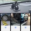 Magnetic Car Phone Holder Strong Center Console Adhesive  Mount for Secure Holding, Adjustable Mobile Cell Stand for Hands-Free