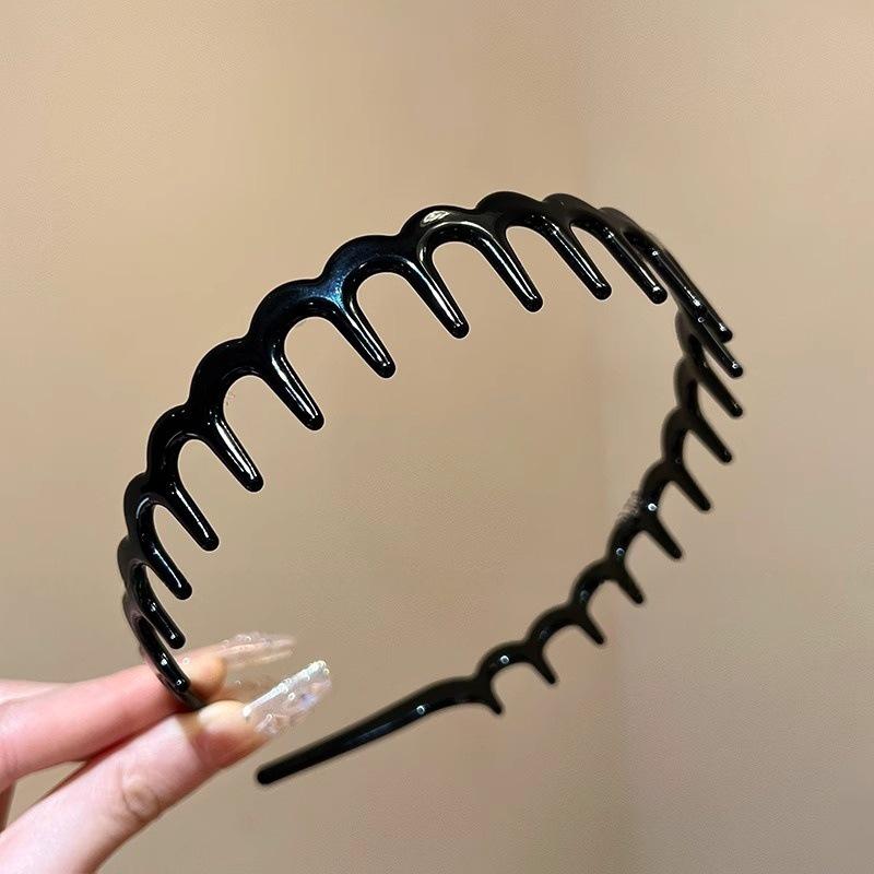 

Корейская нескользящая повязка на голову из ацетата: Женственная высокая шапка-череп, легкая роскошь, модный аксессуар для маленького лица 2025 новинка