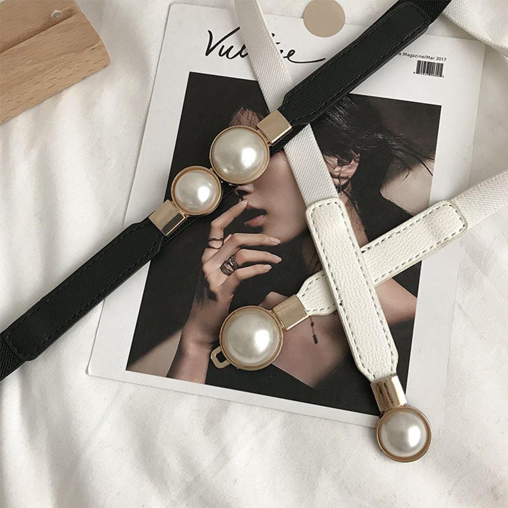 All-Match Ladies Thin Women Belts Waist Strap Waistband Elasticity