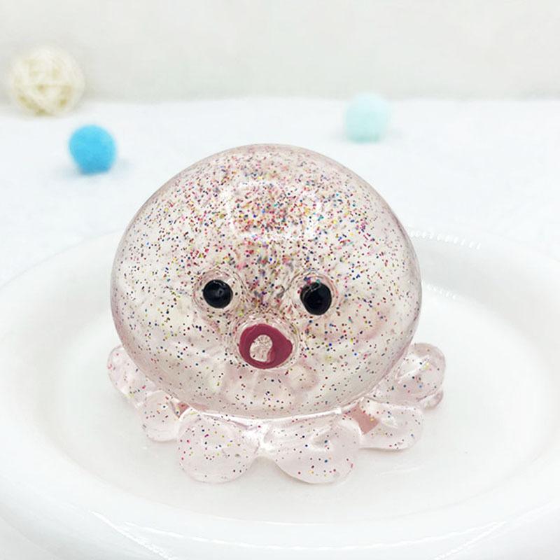 Unzip Angry Toys and Bubble Octopus Pinch Toys Foam Slow-Stretch Pinch for Adults and Children