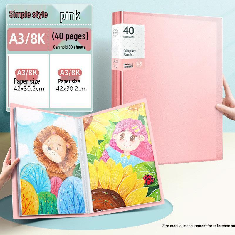 A3 Kids  Artwork Storage Album & Certificate Holder 8K