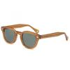 Ocean Sunglasses Hampton Unisex Polarized Shiny Honey Green Lens Ocn-8004-3