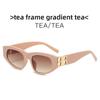 Bb Fashion Cat Eye Sunglasses With Uv400 Protection For Summer Outings And Parties