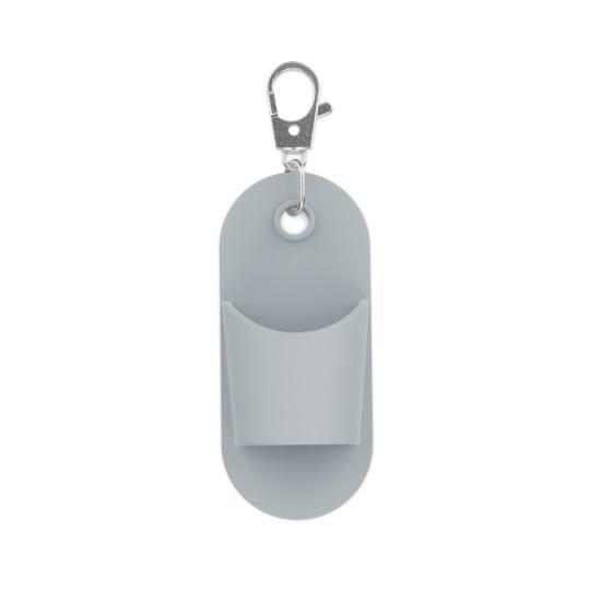 Silicone Lipstick Keychain Holder Bright Colors Lipstick Holder Bag Charm Keyring Easy Bag Attachment