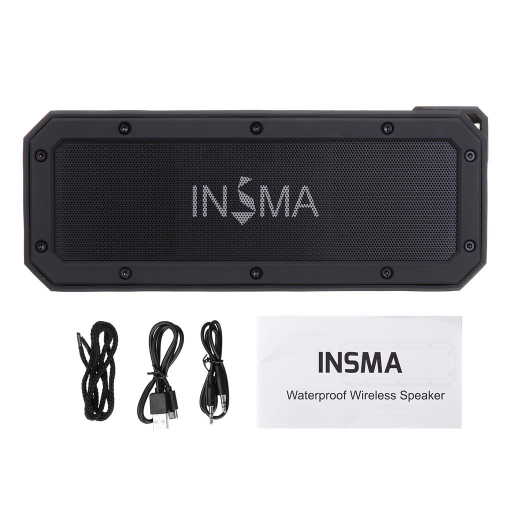 Buy INSMA S400 PLUS 40W Bluetooth Speaker NFC Portable Speakers IPX7  Waterproof Subwoofer Outdoor TWS Boombox Wireless Loudspeakers at  affordable prices — free shipping, real reviews with photos — Joom