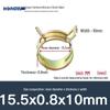 Hongxu Japanese Elastic Hose Clamps - Manganese Steel Spring Clips for Car, Sprinkler, and Pipe Fixing