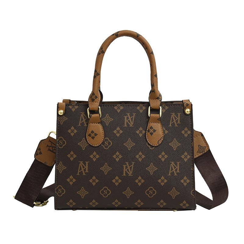 Presbyopia Women'S Bag, Small Tote Bag, Letter Printing Retro Live Broadcast, Versatile And Advanced Sense