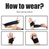 2Pcs Wrist Brace Adjustable Compression Wrist Supports Wrist Strap for Fitness Sports Protecting