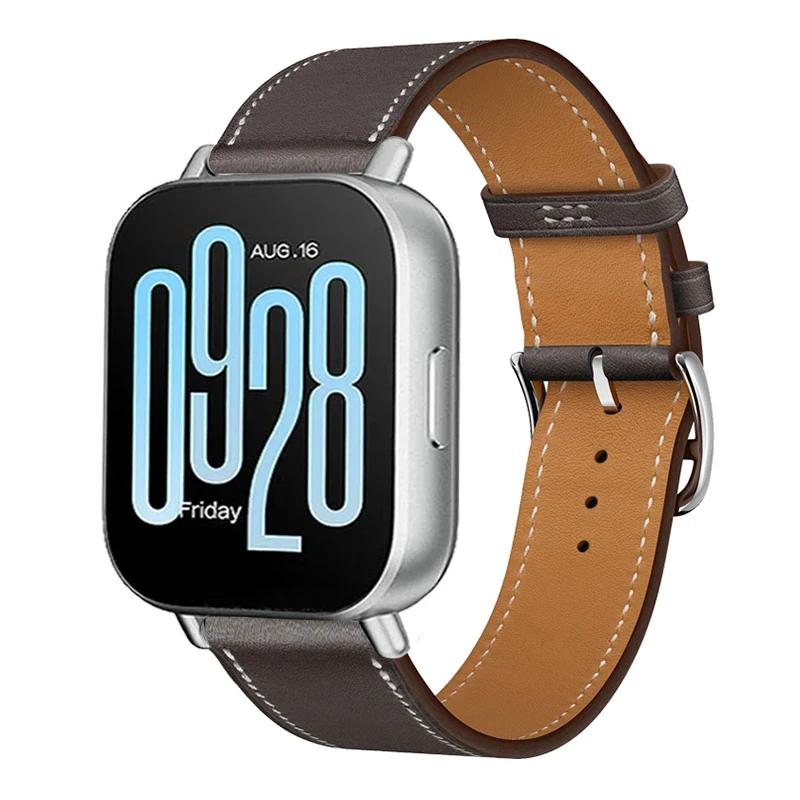 Leather Bracelet Loop For Realme Watch 5 Wrist Strap Accessories 22mm Correa For Realme Watch S2/3 3Pro S SPro/2 2 Pro Watchband