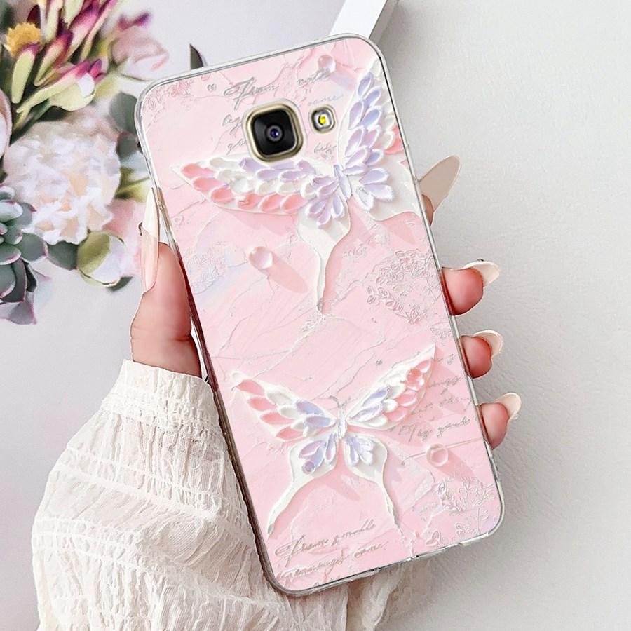Für Samsung A3 2016 Hülle Galaxy A3 2017 Rückseite Cartoon Dünn Weiches Silikon Funda für Samsung A310F A320F Stoßfest Capa