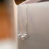 S925 Three Pearl Necklace - Elegant, Stylish, and Versatile Design for Women
