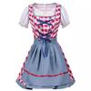 Disfraces de Carnaval de Halloween Oktoberfest Bávaro, Conjunto Completo de Pantalones con Tirantes Talla S
