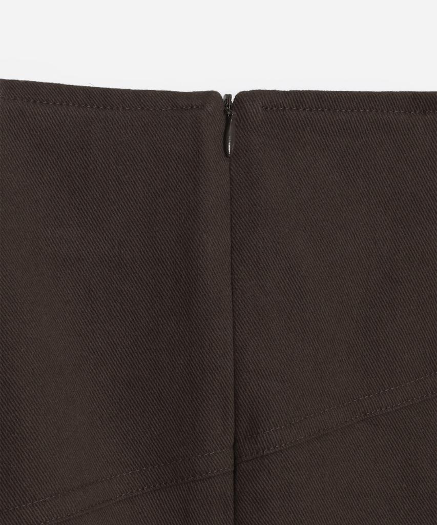 Towtow Archive Petal Cargo Skirt Hazelnut Khaki