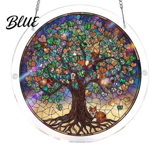Hanging Window Decoration Acrylic Puzzle Suncatcher Stained Glass Ornaments DIY Jigsaw Sun Handmade Art Catcher Kit for Home Garden Decor