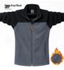 Couple's Polar Fleece Jacket: Double-Sided, Thickened Sweatshirt Cardigan for Spring, Autumn, and Winter Outdoors