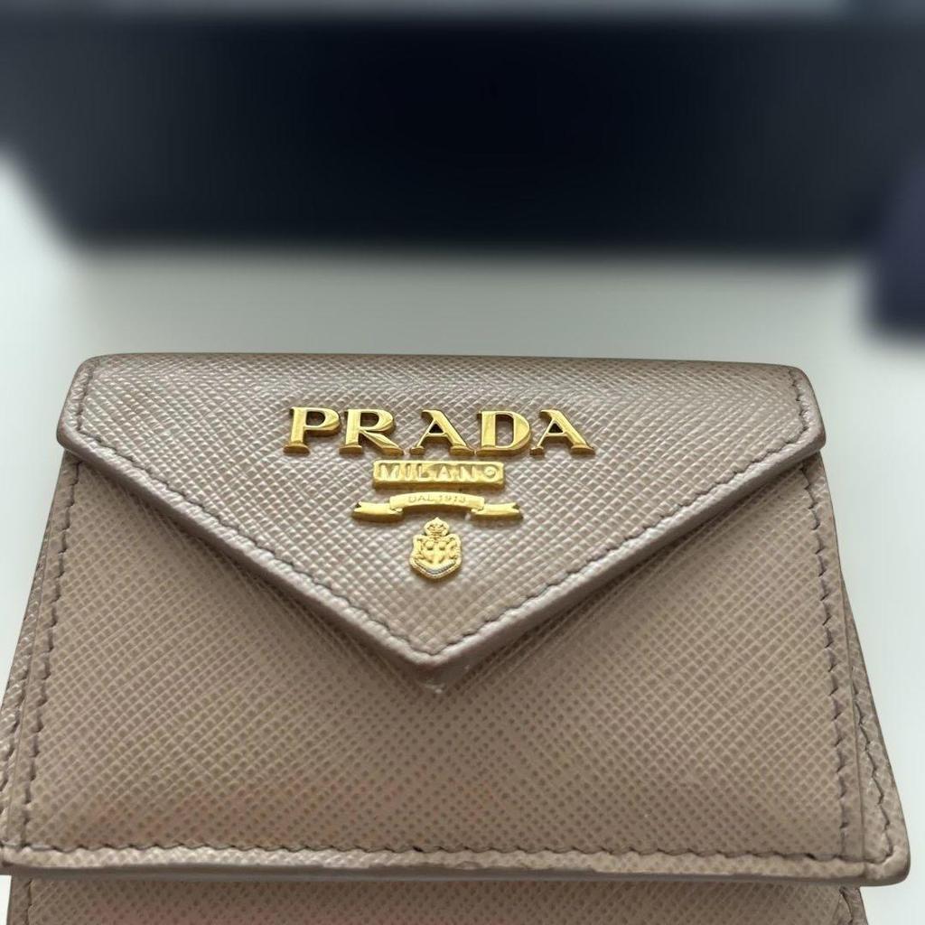 Used PRADA 3-fold Wallet